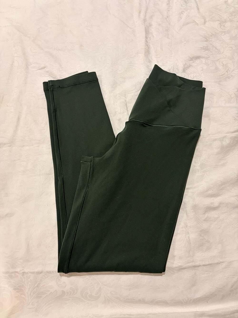 OFFLINE by Aerie Real Me High Waisted Crossover 7/8 Legging Forest Green